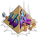 😵-Pharaoh Vadidas, Telegram Sticker