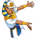 👈-Pharaoh Vadidas, Telegram Sticker