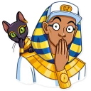 🤭-Pharaoh Vadidas, Telegram Sticker