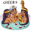 🥂-Pharaoh Vadidas, Telegram Sticker