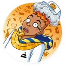 🤯-Pharaoh Vadidas, Telegram Sticker