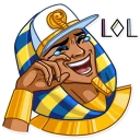 😂-Pharaoh Vadidas, Telegram Sticker