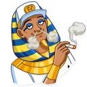 🚬-Pharaoh Vadidas, Telegram Sticker