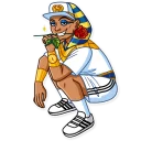 🌹-Pharaoh Vadidas, Telegram Sticker