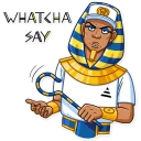 😠-Pharaoh Vadidas, Telegram Sticker