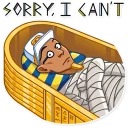 🙅‍♂️-Pharaoh Vadidas, Telegram Sticker