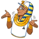 🤷‍♂️-Pharaoh Vadidas, Telegram Sticker