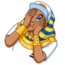 🤦‍♂️-Pharaoh Vadidas, Telegram Sticker