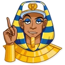 ☝️-Pharaoh Vadidas, Telegram Sticker