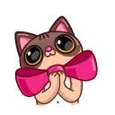 😌-Cat Valentine, Telegram Sticker