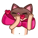 😘-Cat Valentine, Telegram Sticker