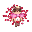 ❤️-Cat Valentine, Telegram Sticker