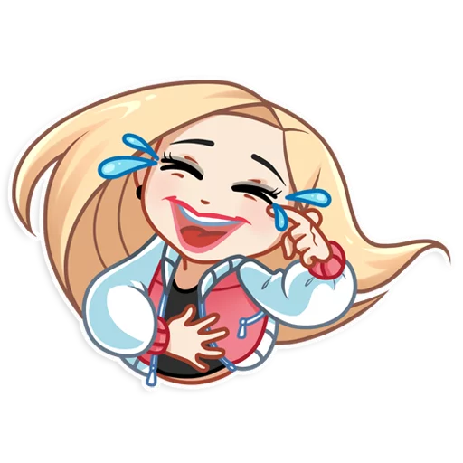 Vaper Girl, telegram sticker