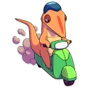 🛵-Varanio, Telegram Sticker