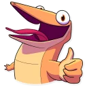 👍-Varanio, Telegram Sticker