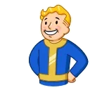 👍-Vault Boy, Telegram Sticker