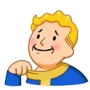 😅-Vault Boy, Telegram Sticker