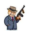 🤠-Vault Boy, Telegram Sticker