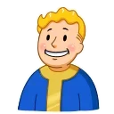 😉-Vault Boy, Telegram Sticker