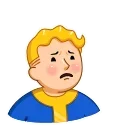 😩-Vault Boy, Telegram Sticker