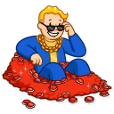 😎-Fallout Vault Boy, Telegram Sticker
