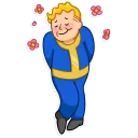 ☺️-Fallout Vault Boy, Telegram Sticker