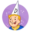 🤪-Fallout Vault Boy, Telegram Sticker