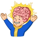 👨‍🎓-Fallout Vault Boy, Telegram Sticker