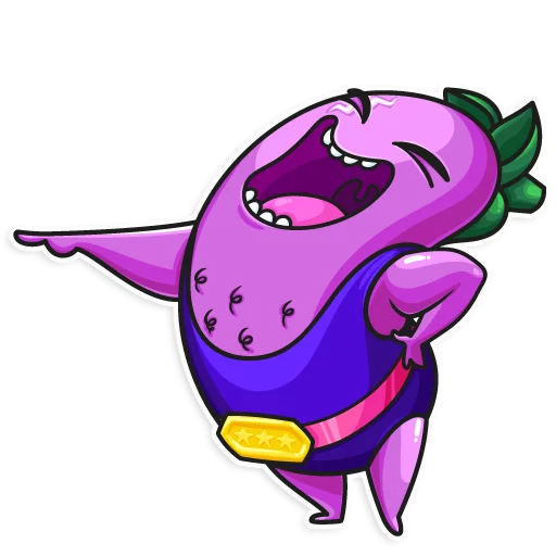 The Vegan Six, telegram sticker