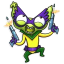 😄-The Vegan Six, Telegram Sticker