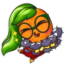 🤗-The Vegan Six, Telegram Sticker
