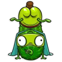 🙃-The Vegan Six, Telegram Sticker