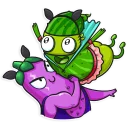 👯-The Vegan Six, Telegram Sticker
