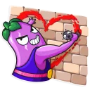 ❤-The Vegan Six, Telegram Sticker
