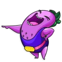 😆-The Vegan Six, Telegram Sticker