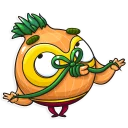 🤐-The Vegan Six, Telegram Sticker
