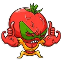 👍-The Vegan Six, Telegram Sticker