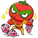 🤔-The Vegan Six, Telegram Sticker