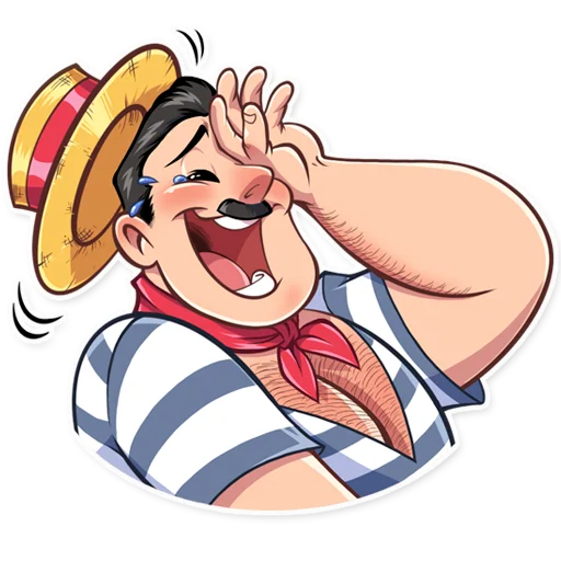 Bernardo Gondolier, telegram sticker