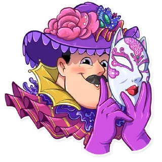 🤫-Bernardo Gondolier, Telegram Sticker