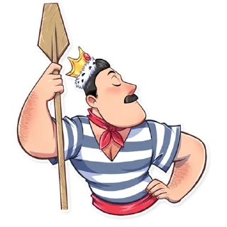 👑-Bernardo Gondolier, Telegram Sticker
