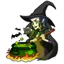 🎃-Bad Girl, Telegram Sticker