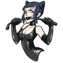😈-Bad Girl, Telegram Sticker