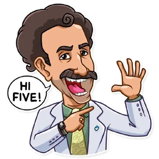 ✋-Borat Sagdiyev, Telegram Sticker