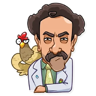 😑-Borat Sagdiyev, Telegram Sticker