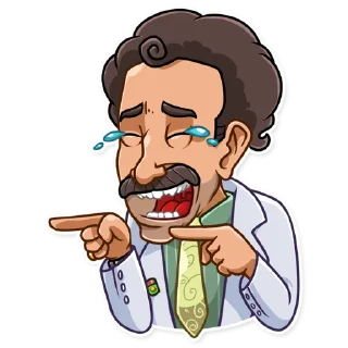 😂-Borat Sagdiyev, Telegram Sticker