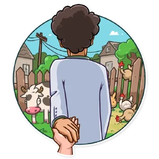 🧳-Borat Sagdiyev, Telegram Sticker