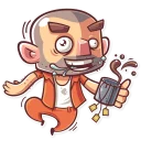 😜-Victor, Telegram Sticker