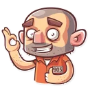 👌-Victor, Telegram Sticker