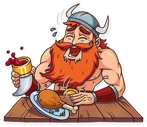 Viking, telegram sticker